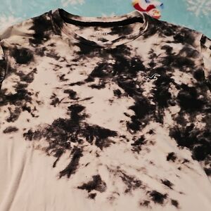 Hollister Monochrome Tie-Dye Tee